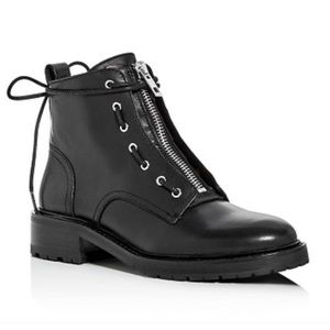 Rag and Bone Cannon Low-Heel Booties Comfortable military zip lace up boots cute